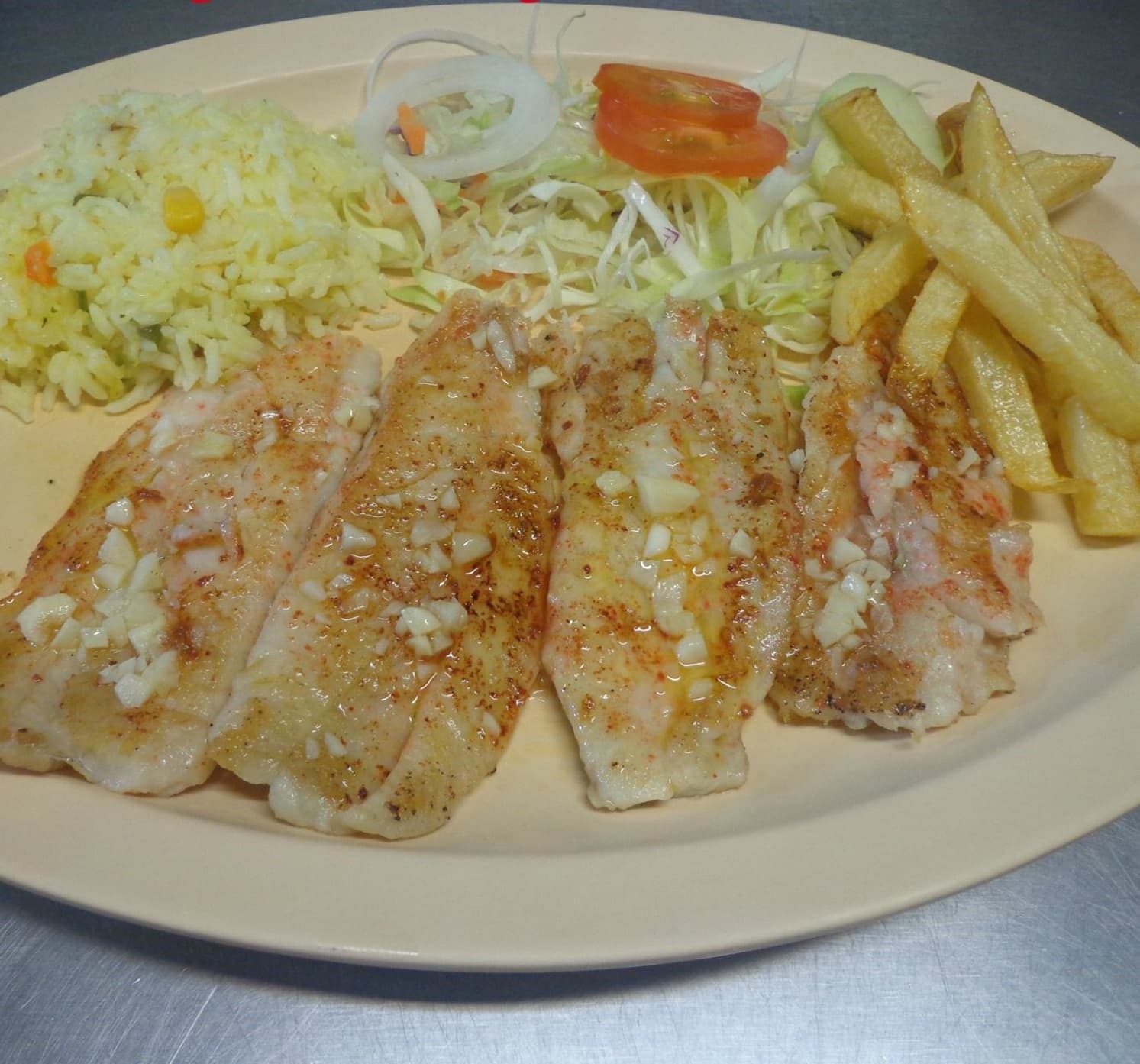 Filete Al Mojo de Ajo