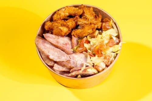Combo Bowl Pollo-Chorizo + bebida