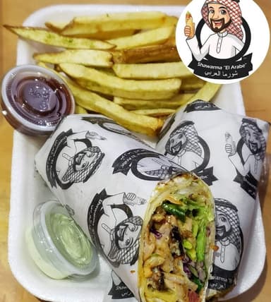 Shawarma Mixto Falafel y Pollo