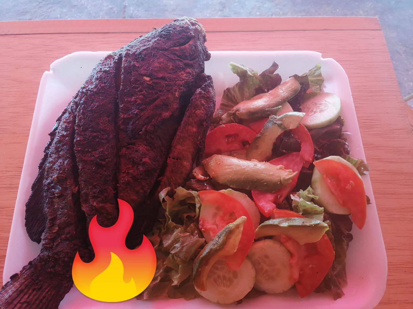 Mojarra Frita + Refresco