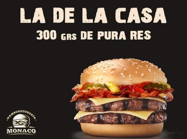 Hamburguesa de la Casa