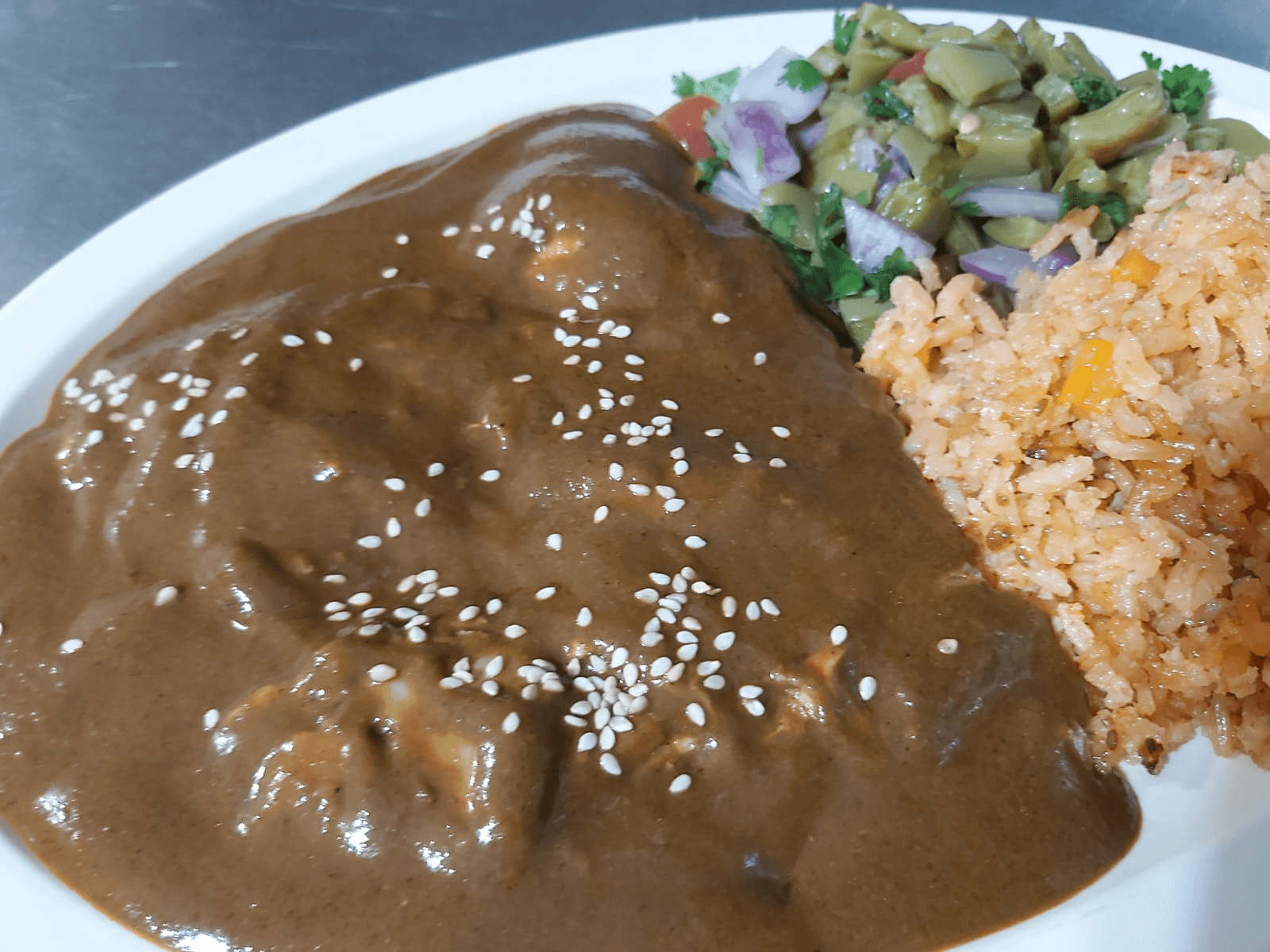 Pollo en Mole