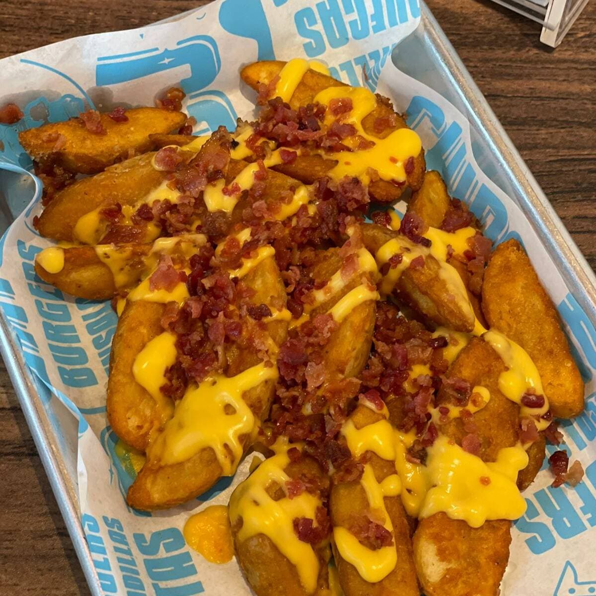 Papas Gajo Queso y Tocino