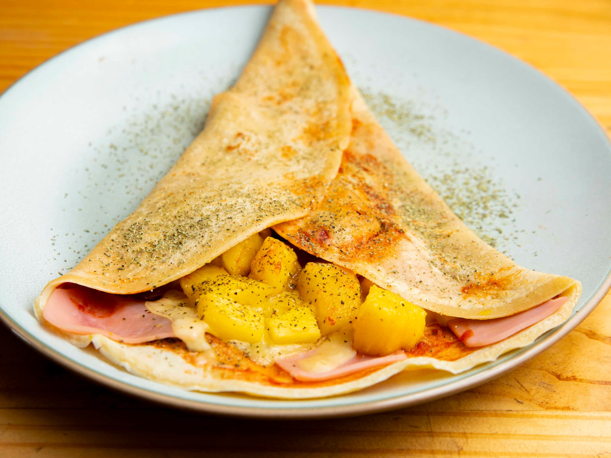 Crepe Salado Hawaiano