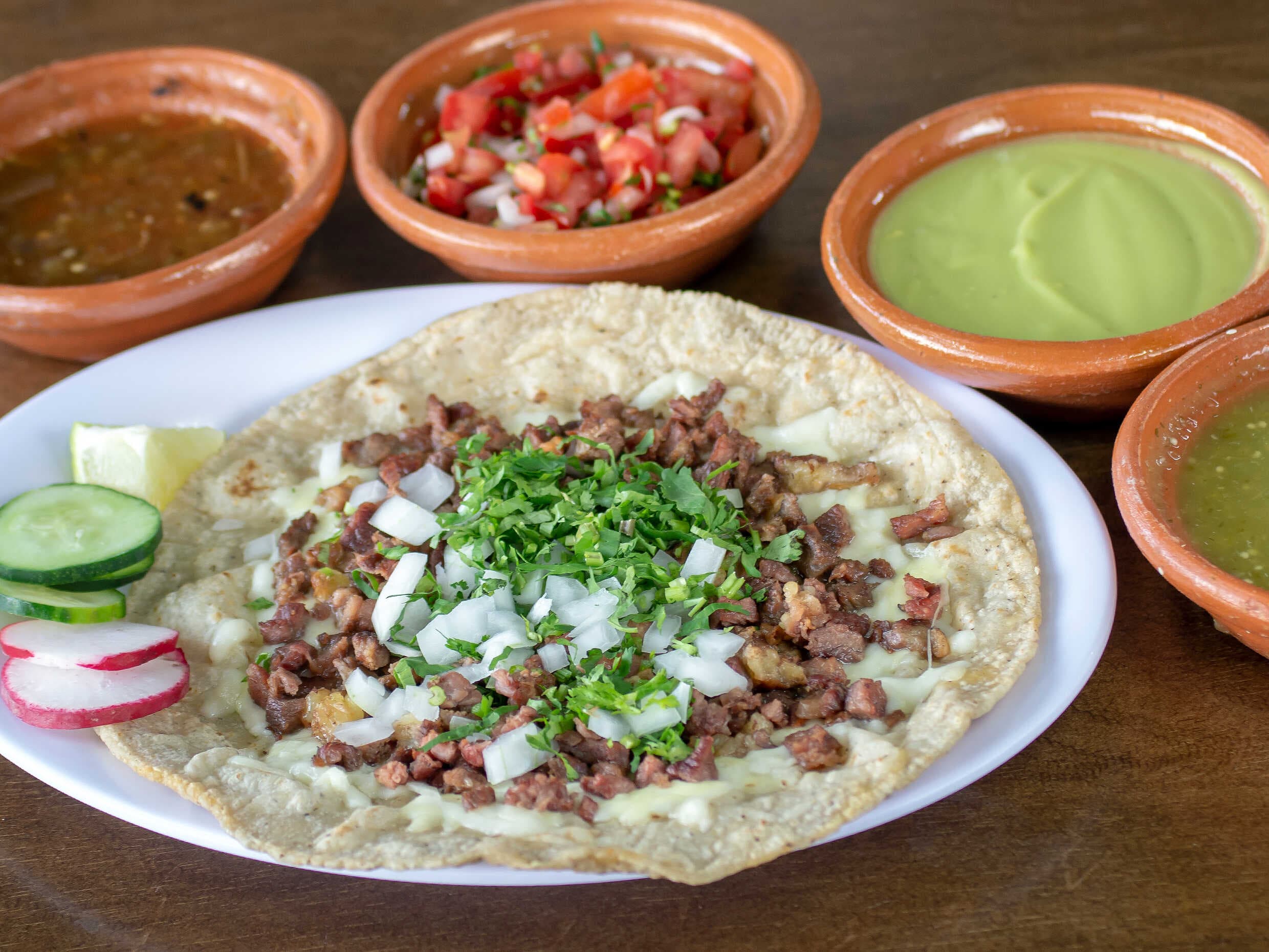 Quesadilla de Maíz de Asada