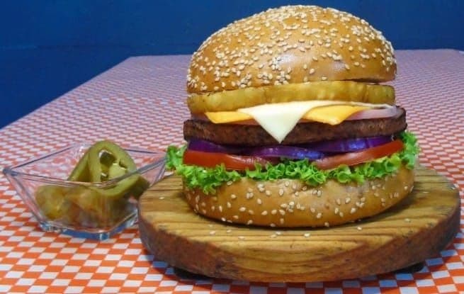 Hamburguesa Hawaiana
