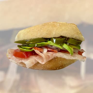 Torta de Queso de Puerco con Aguacate