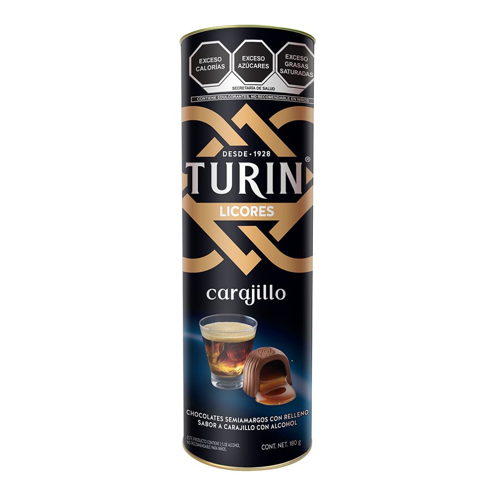 Turin Chocolates Carajillo Tubo 180 G