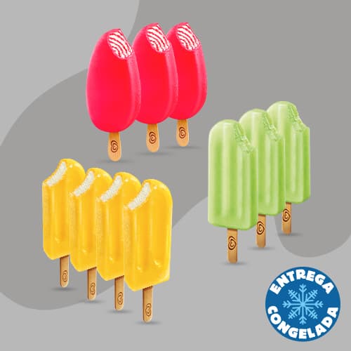 3 Paletas Frutos Rojos 4 Chemisse y 3 Citrus