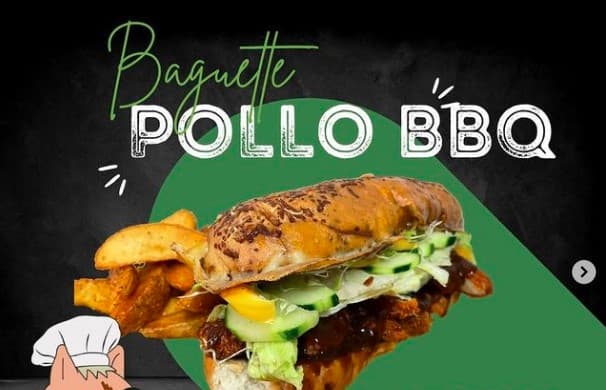 Baguette Pollo BBQ
