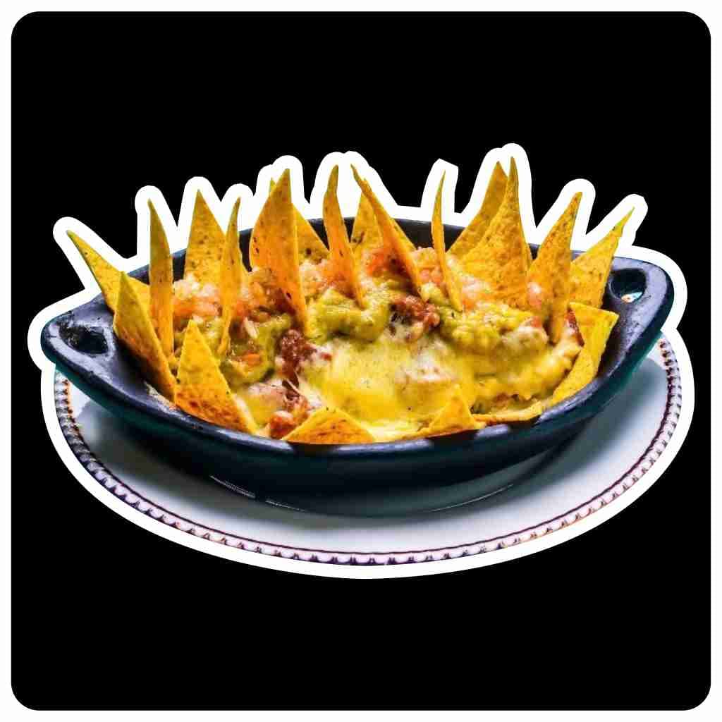 Nachos Pollo Carne y Costilla BBQ