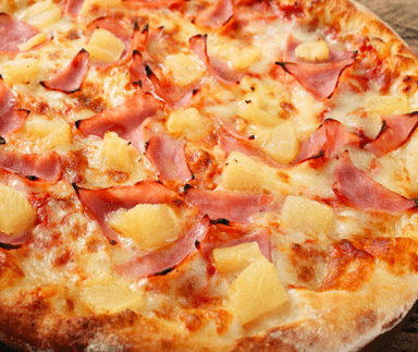Pizza Clásica Hawaiana 16''