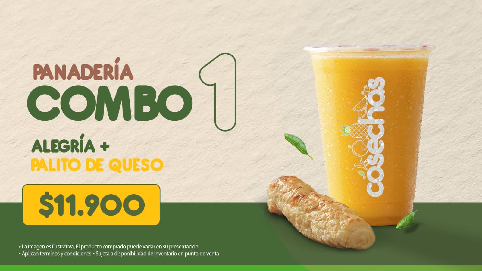 Combo Palito de Queso + Alegría