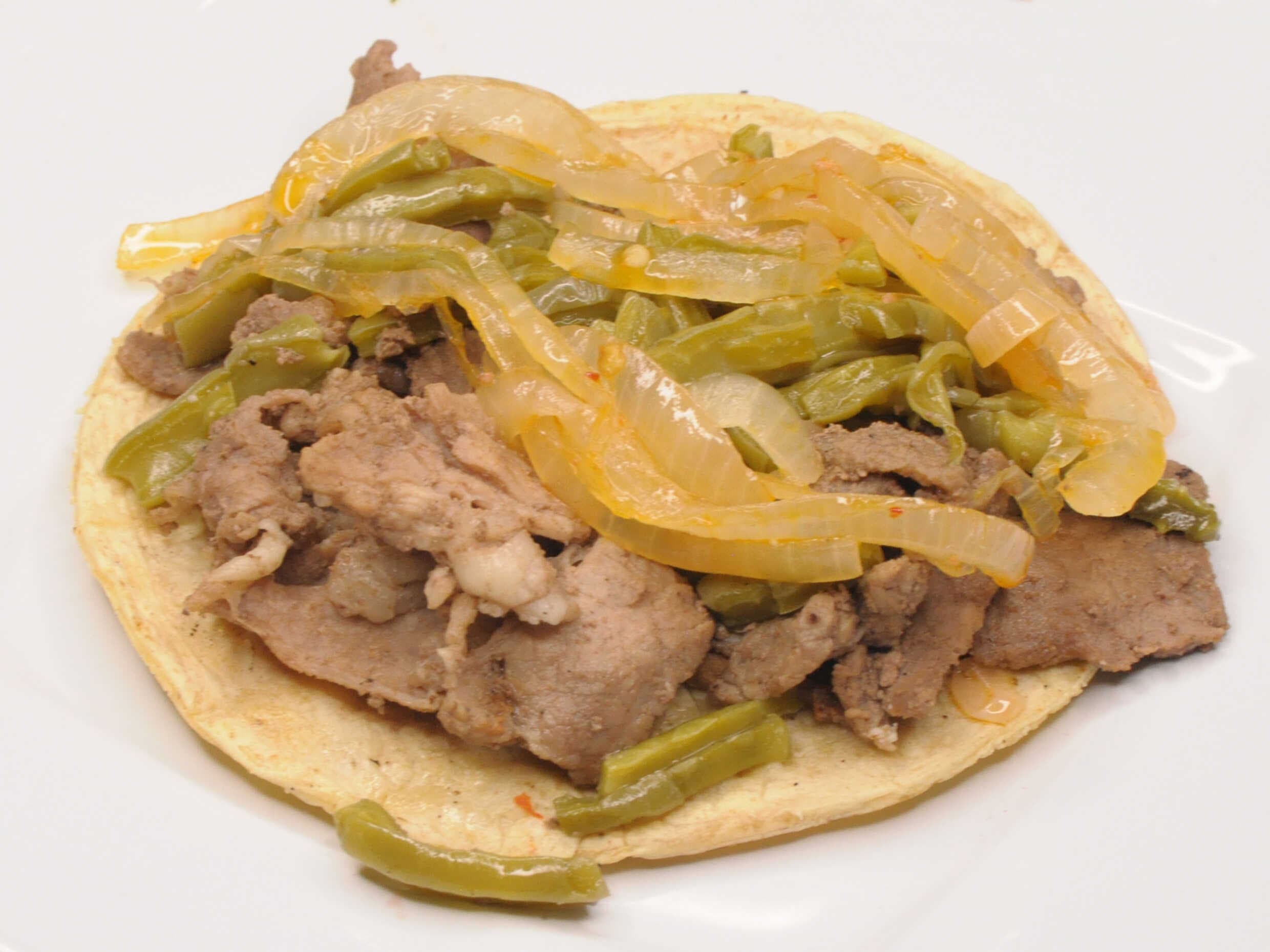 TACO DE CHULETA AHUMADA