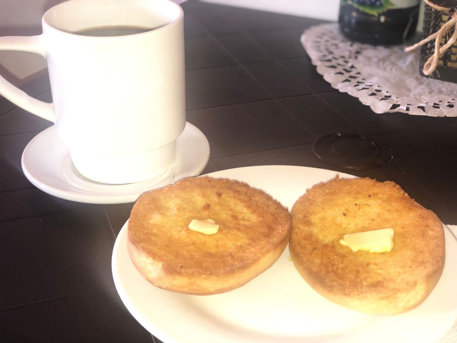 Bisquetes con Mantequilla