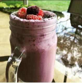 Smoothie Leche de Coco y Fruta