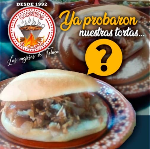 Tortas de Carnitas