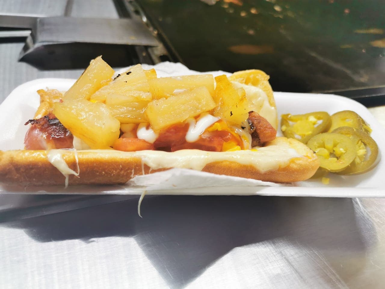 Hot Dog Hawaiano