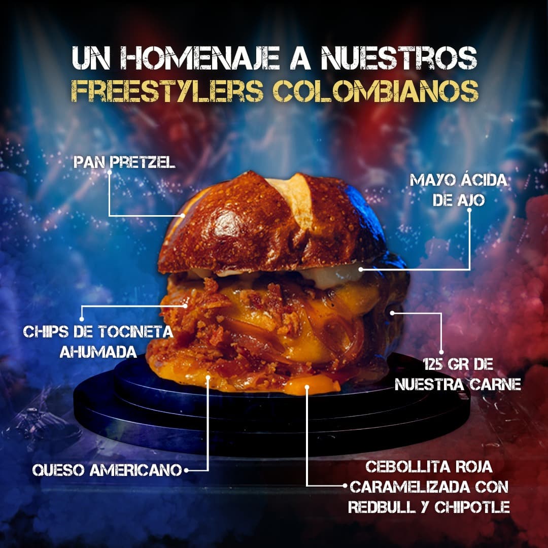 M.C Burger Master + Papas