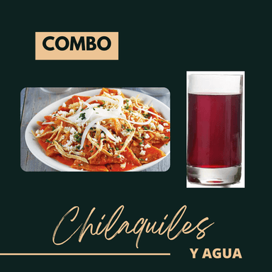 Chilaquiles Rojos + Agua Fresca