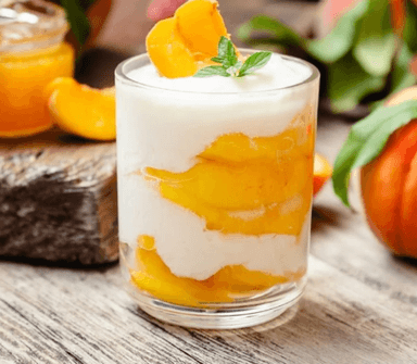 Duraznos con Crema