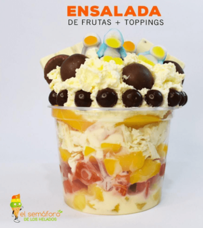 Ensalada de Frutas Toppings