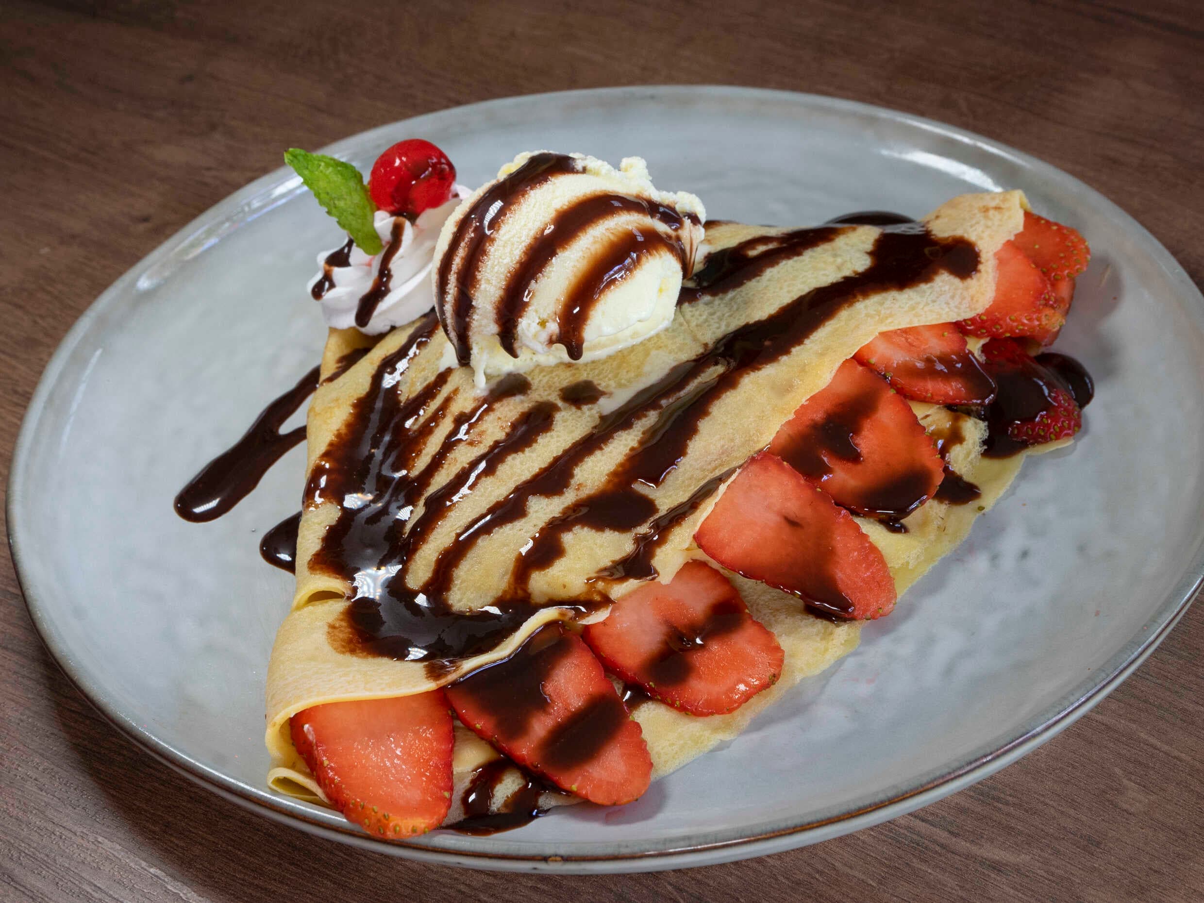 Crepa Especial con Helado