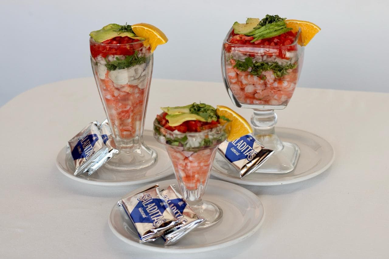 Cócteles marinera  clásicos 🍅🧅🥑🦐  🦪  🦀 🐠