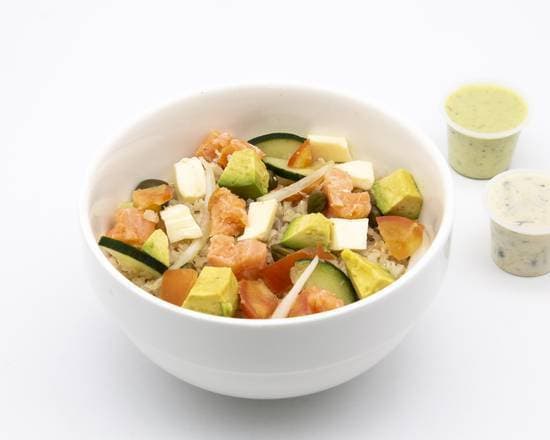 Arroz Salmón Mediterráneo