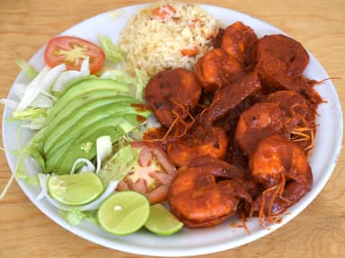 Camarones a la Diabla
