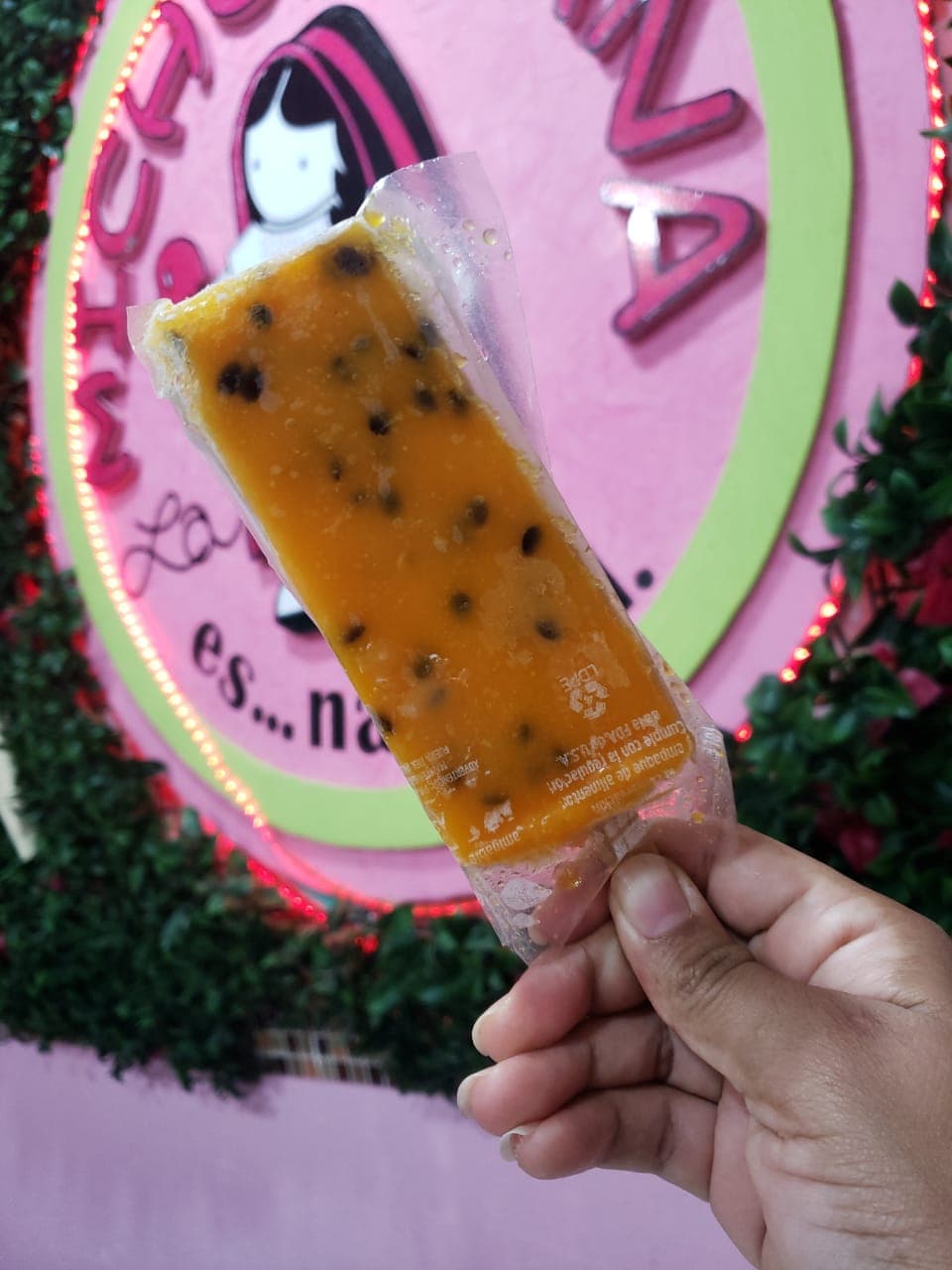 Paleta de Maracuya