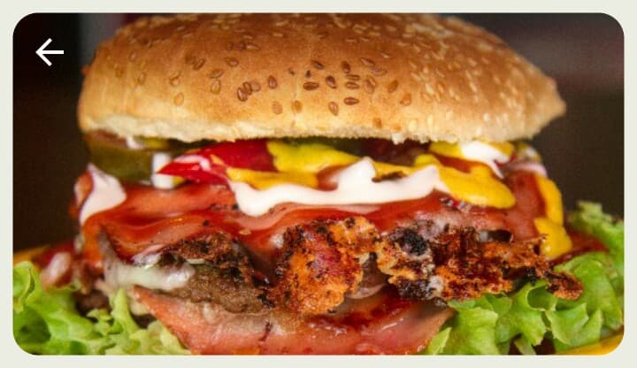 Hamburguesa Sencilla Arrachera