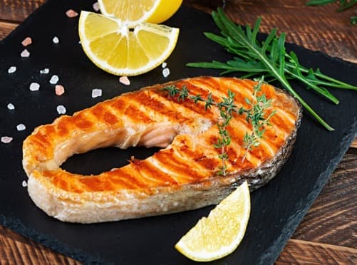 Salmón a la Plancha