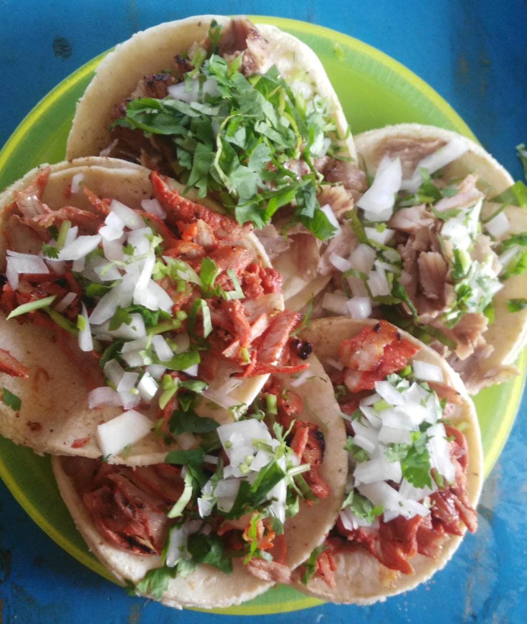 Taco de Chuleta o Pastor Sencillo.
