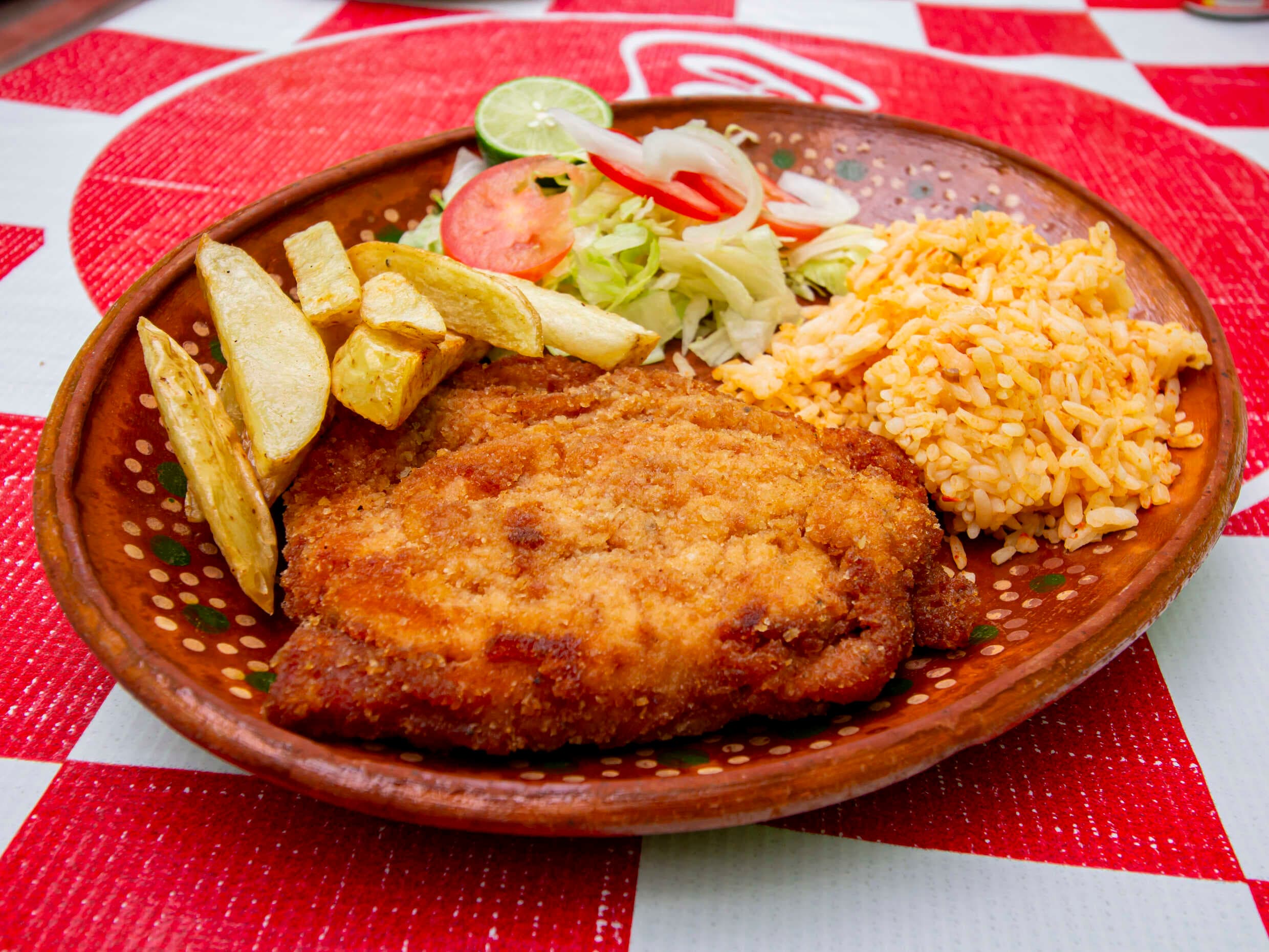 Milanesa de pollo
