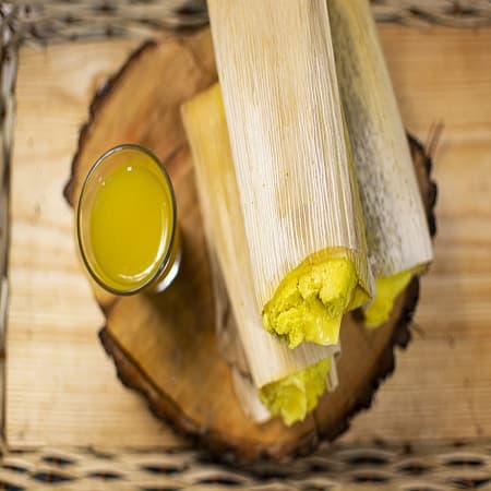 Tamal de Rompope