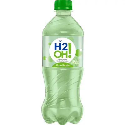 Agua Gasificada Lima Limón H2Oh 600 ml