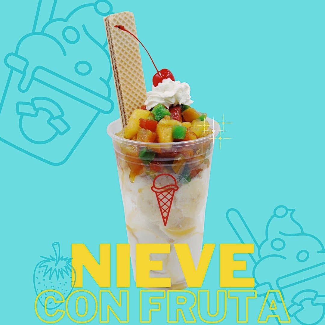 Nieve con Fruta *