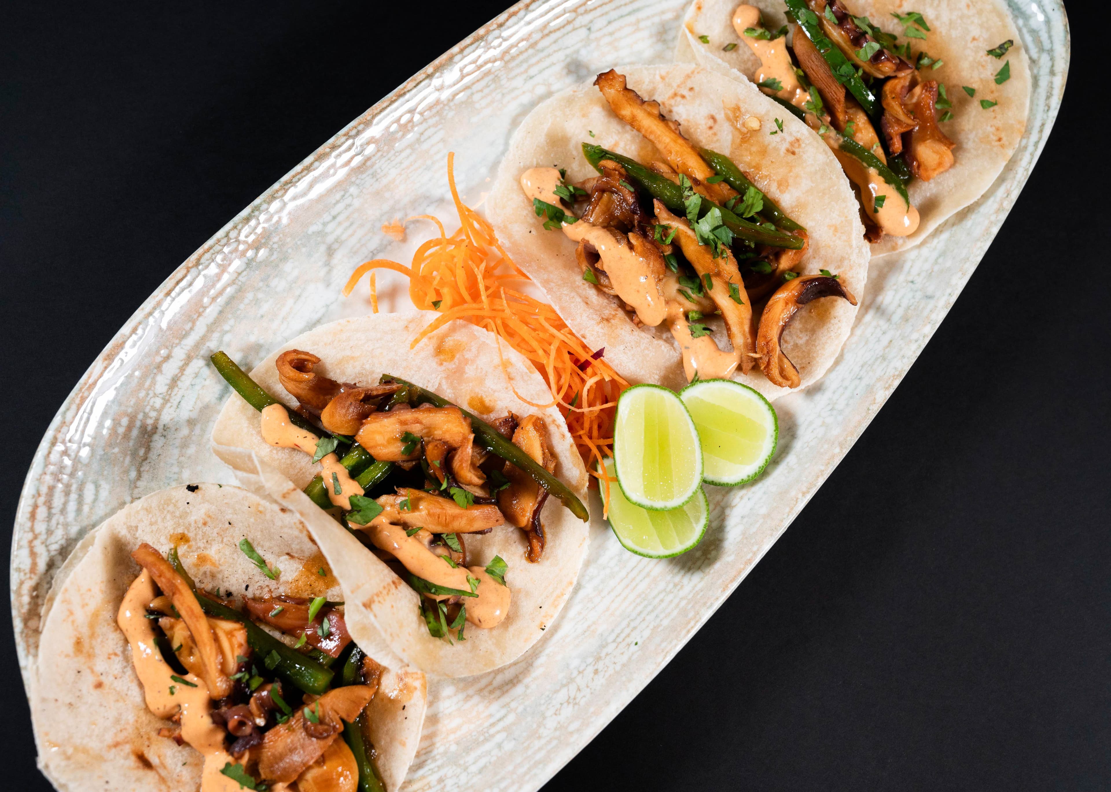 Tacos de Pulpo Spicy