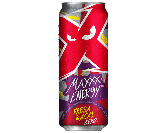 Bebida Energética Maxx Energy Fresa Acai 350 ml