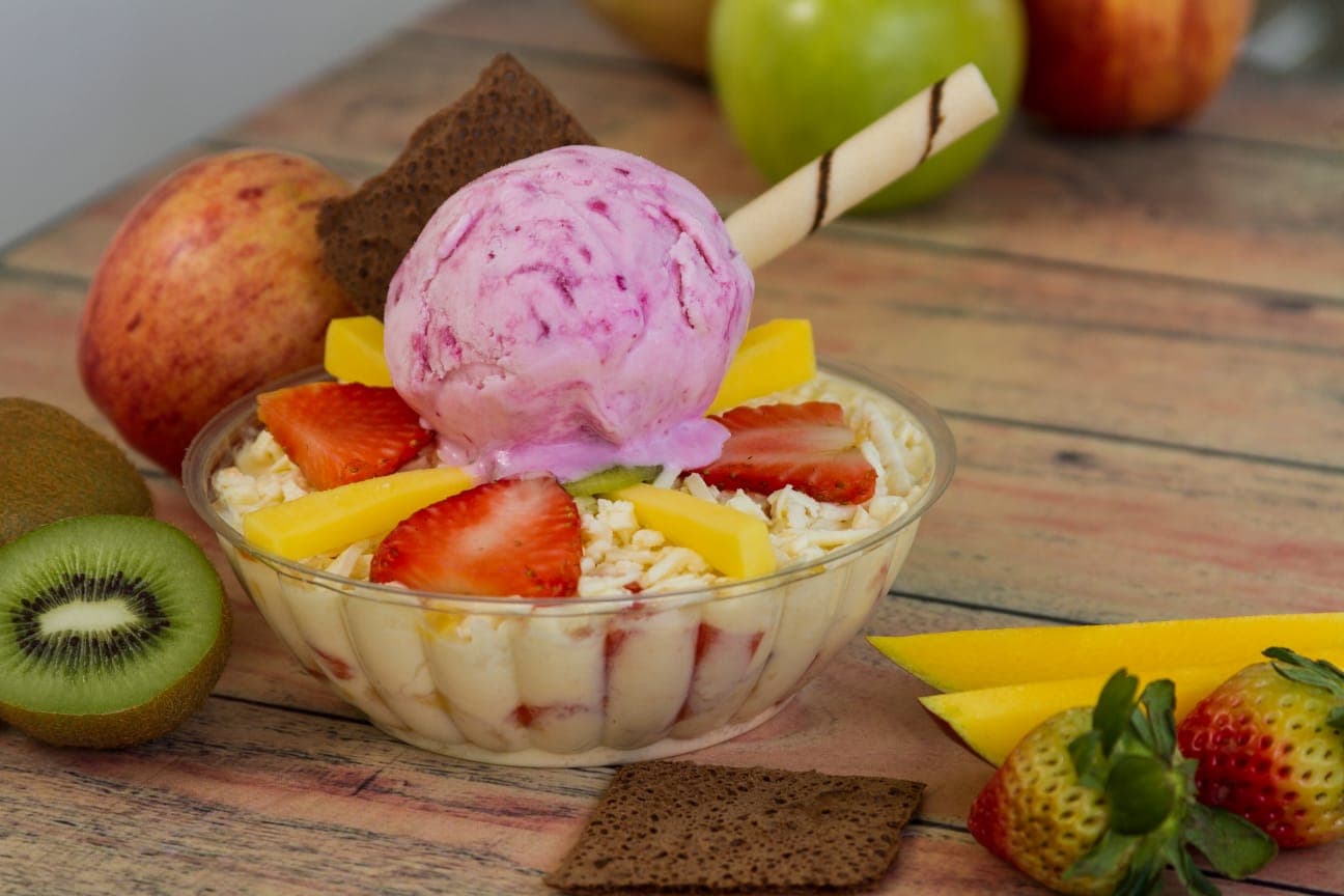 Combo: 2 Ensalada de Frutas con Helado 16 Oz