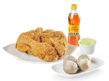 Combo Medio Pollo Apanado