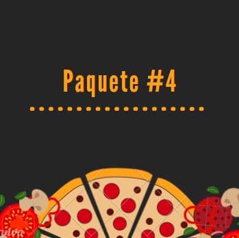 2 Cuadri Pizzas + Refresco