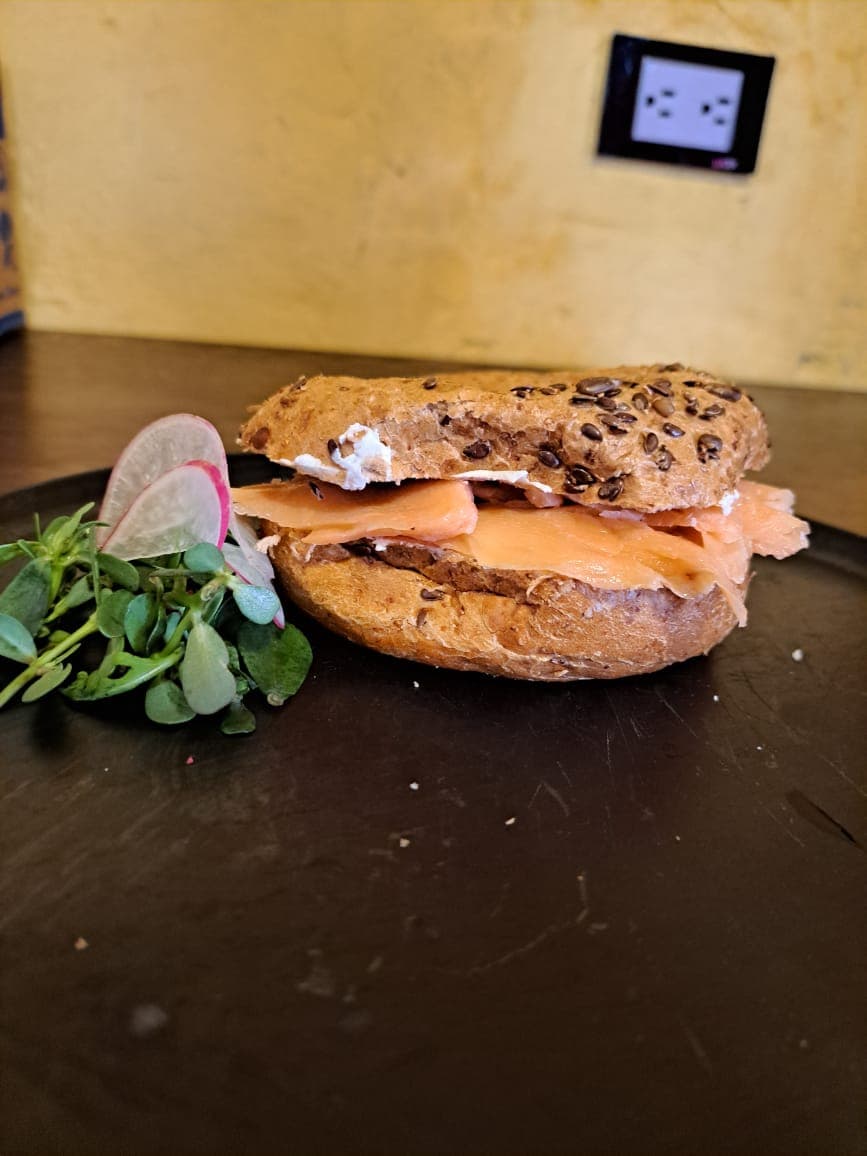 Bagel de Salmón