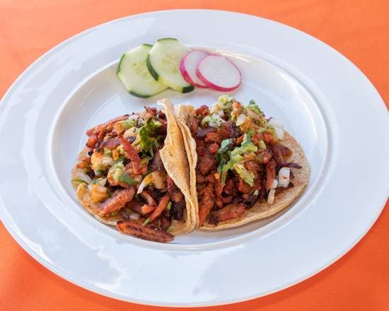 Combo-6 Tacos al Pastor + Agua de 1 Lt