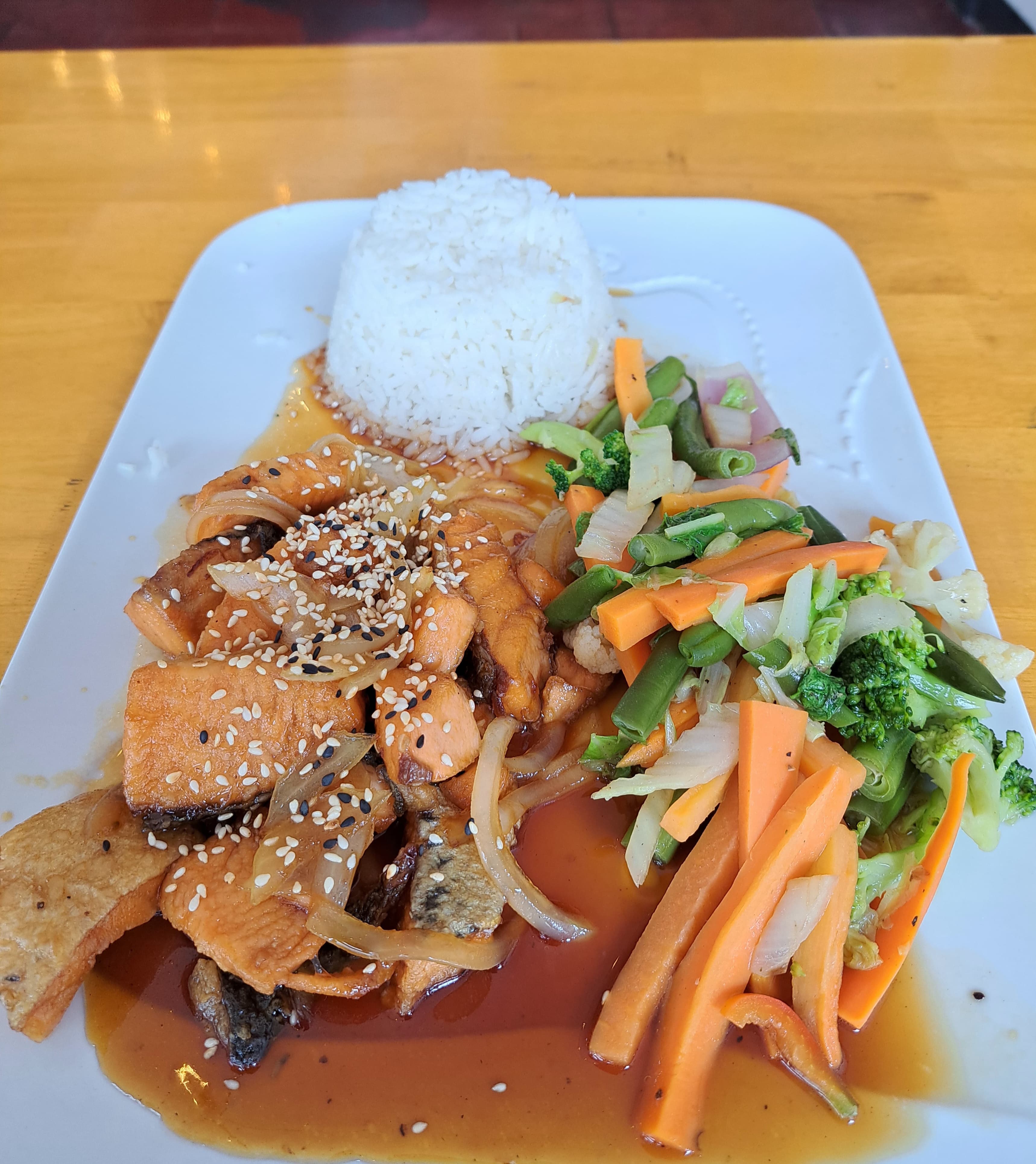 Teriyaki de Salmón