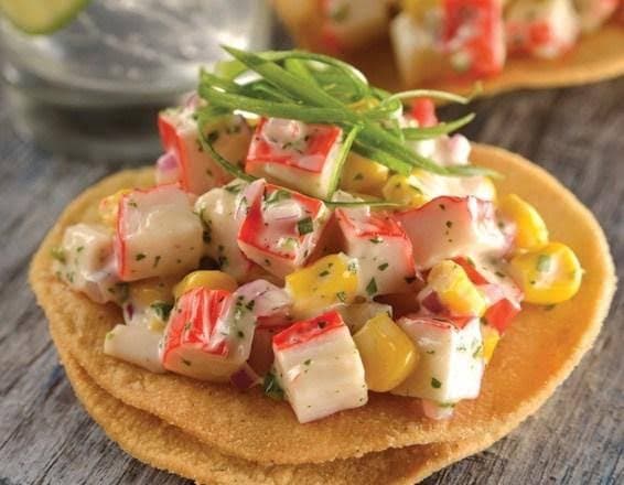 Tostada de Surimi