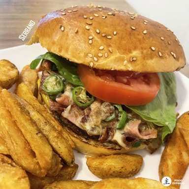 Hamburguesa Serrano