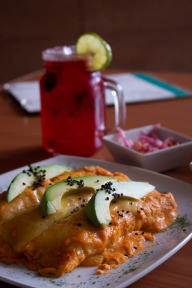 Enchiladas de Marlín