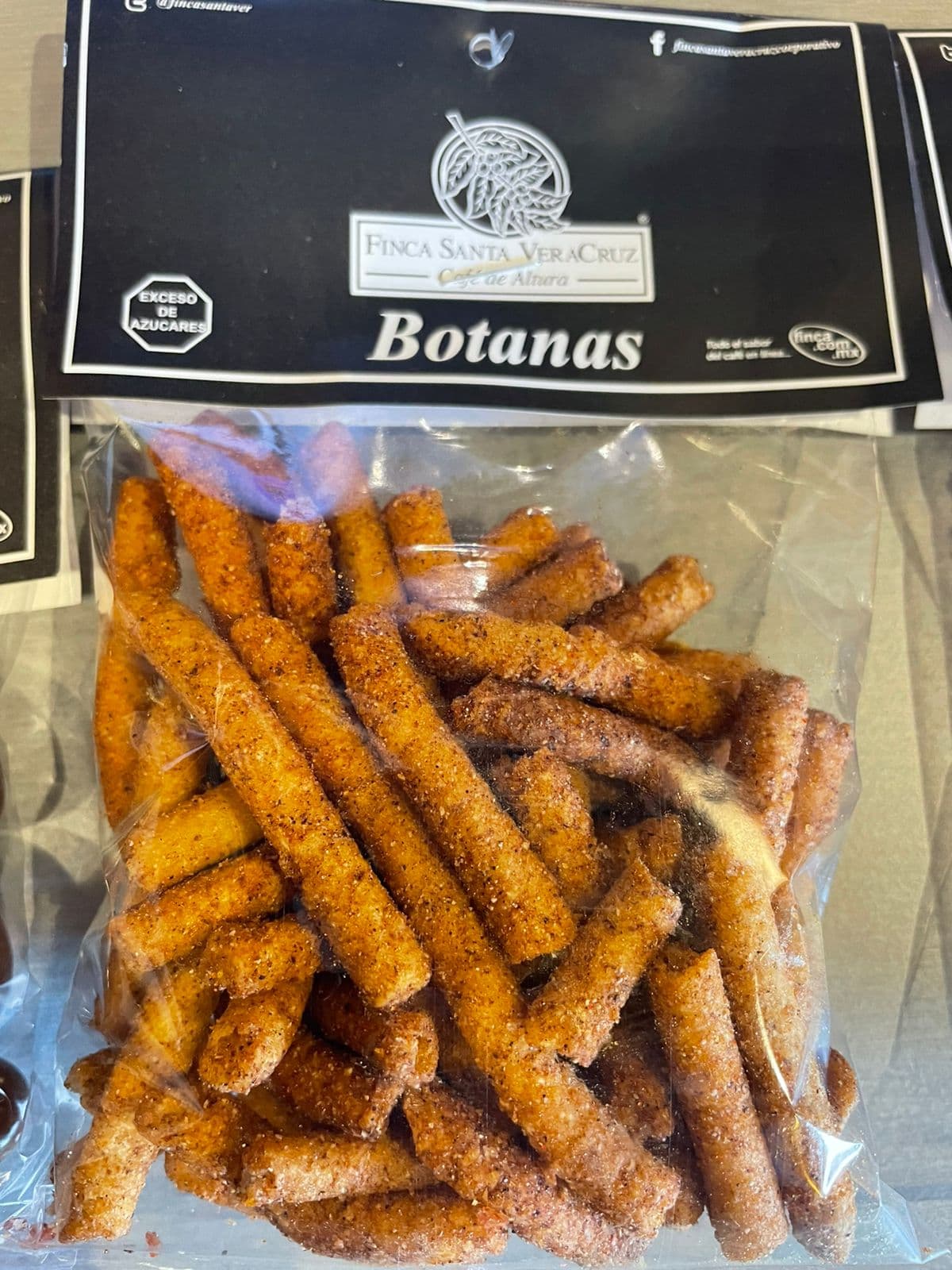 Churritos al chipotle